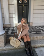 ISA | Women's Coat – Elegant & Comfortable Oversized Wool Coat for Winter