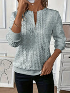 Elcevi | SnugZip Pullover with Trendy Patterns