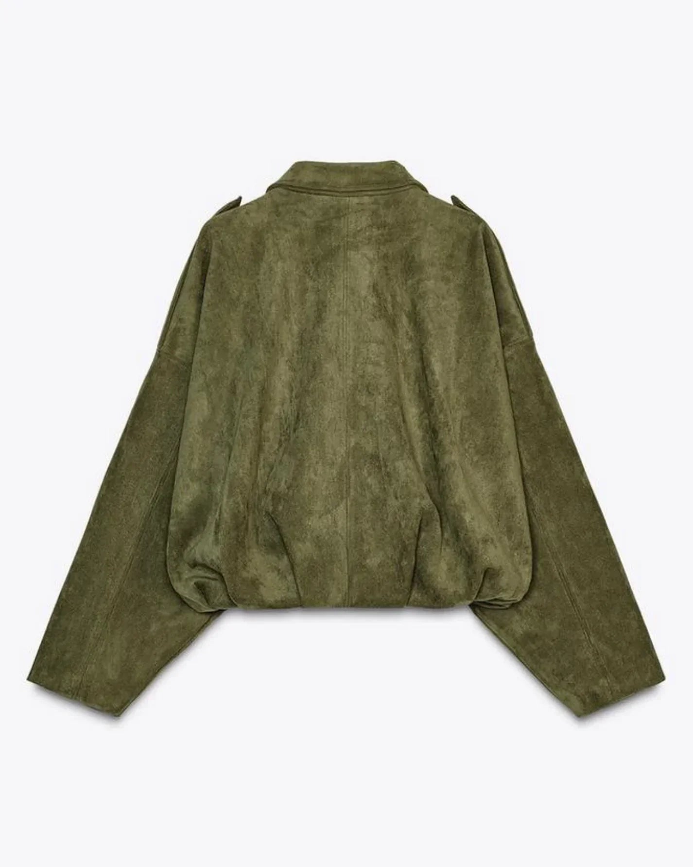 Fae | Elegant Suede Leather Jacket for Women