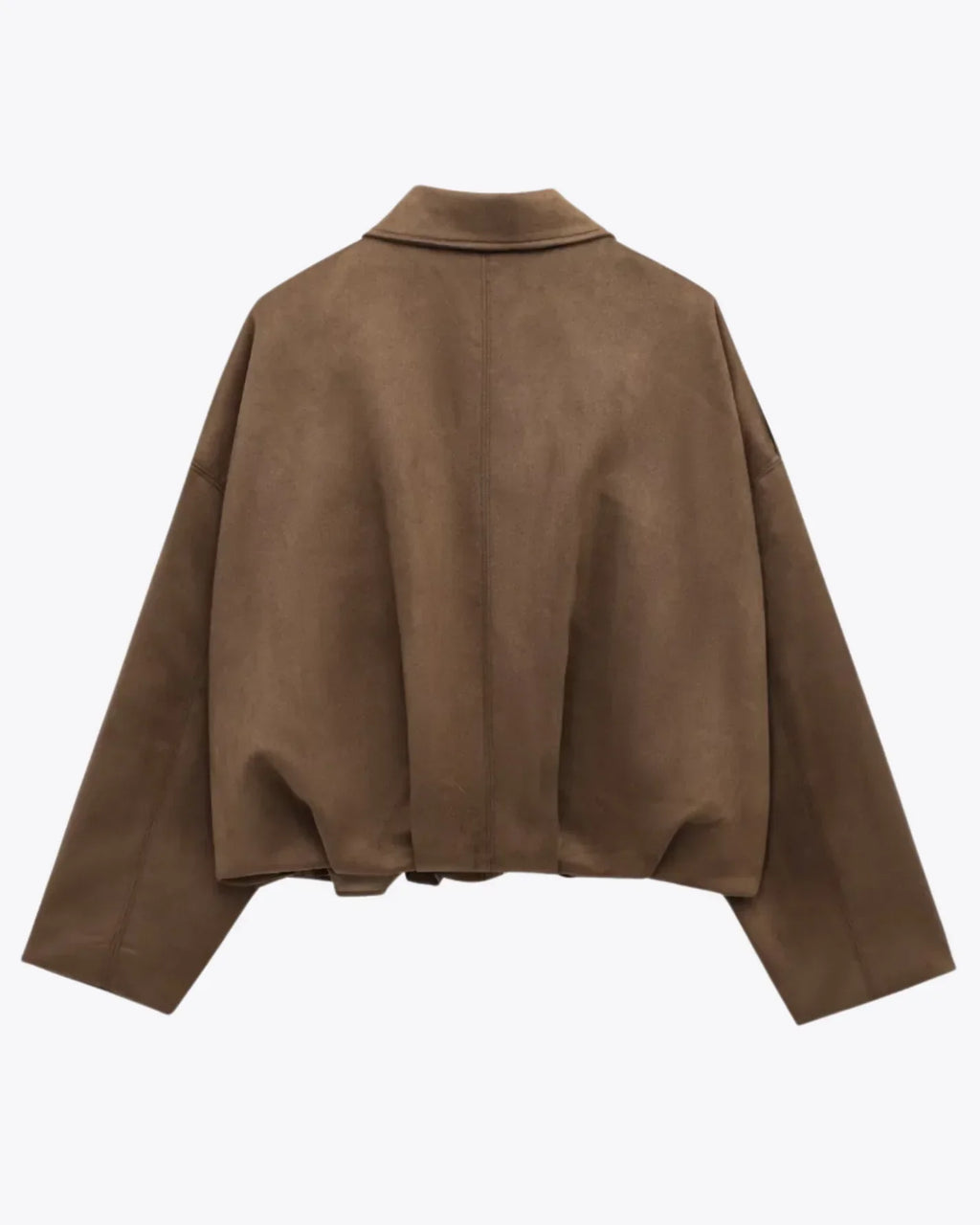 Fae | Elegant Suede Leather Jacket for Women