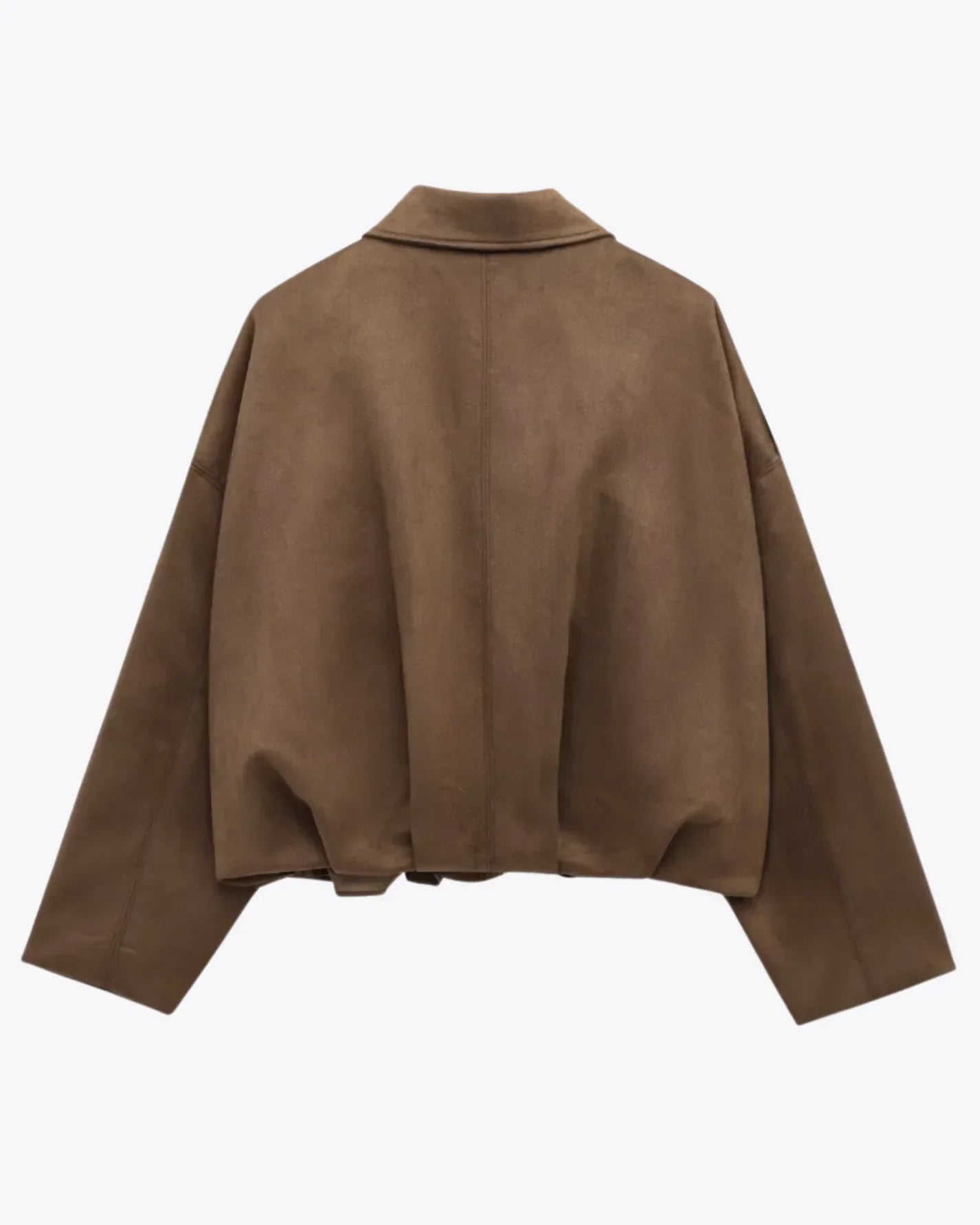 Fae | Elegant Suede Leather Jacket for Women