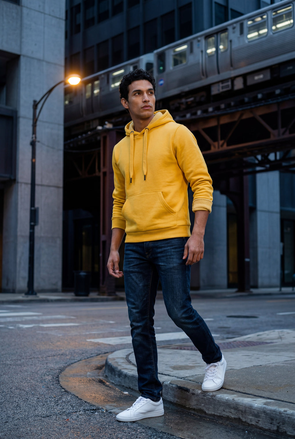 Liam | Lined Regular Fit Pullover Pocket Hoodie