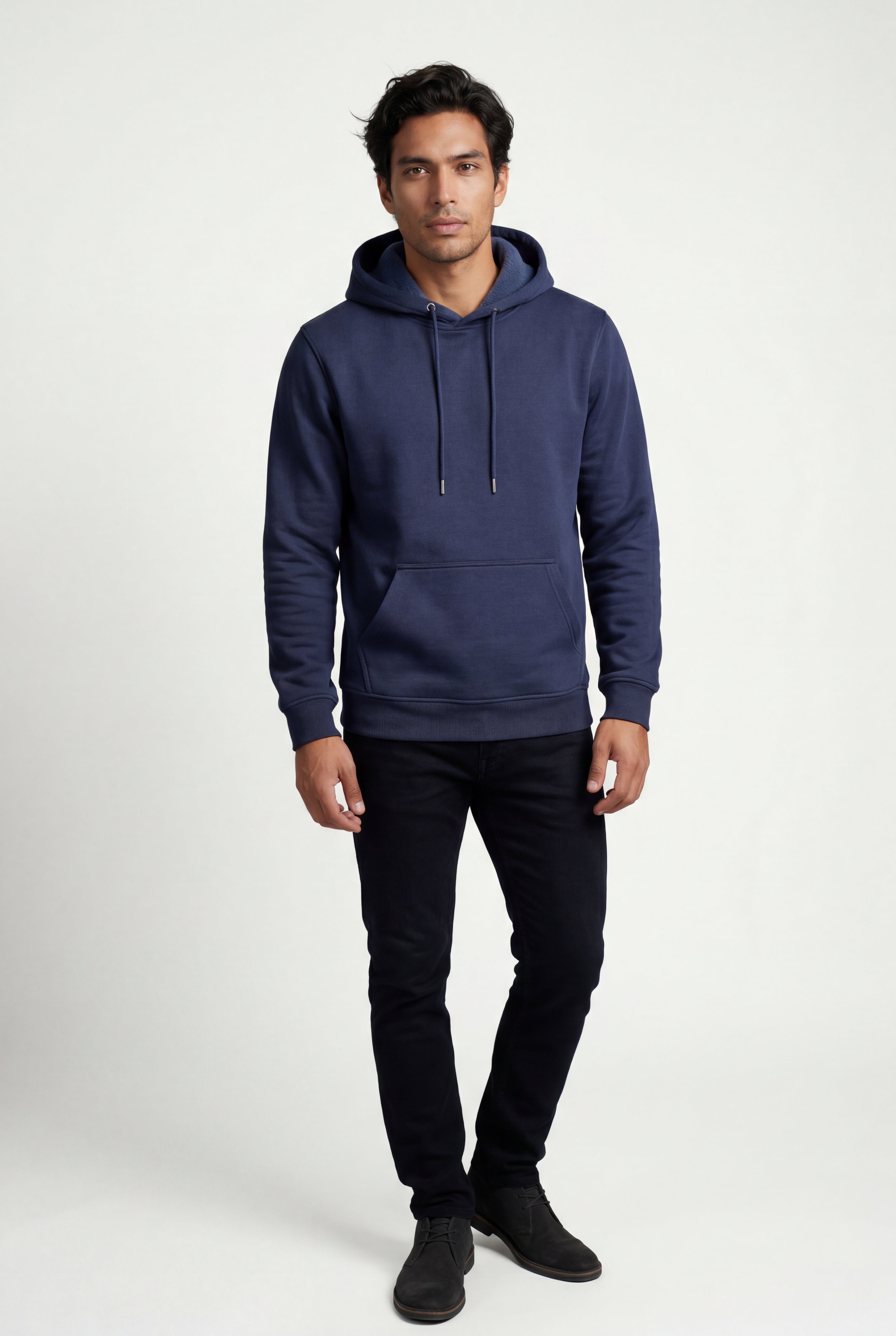 Liam | Lined Regular Fit Pullover Pocket Hoodie