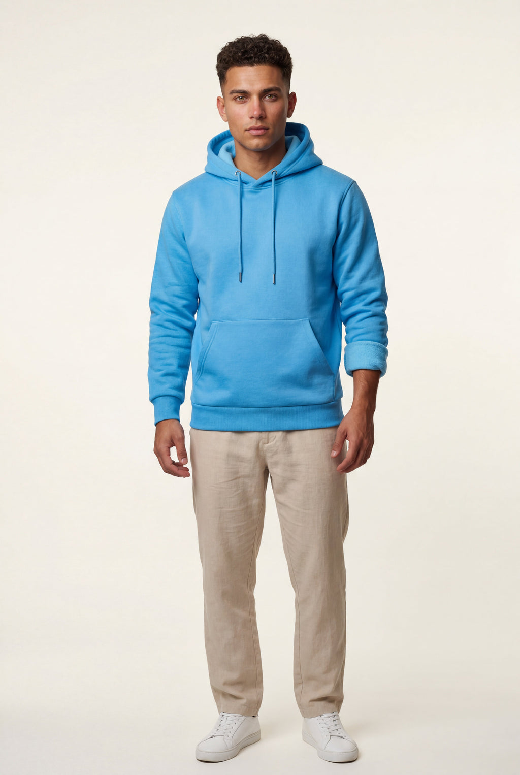 Liam | Lined Regular Fit Pullover Pocket Hoodie