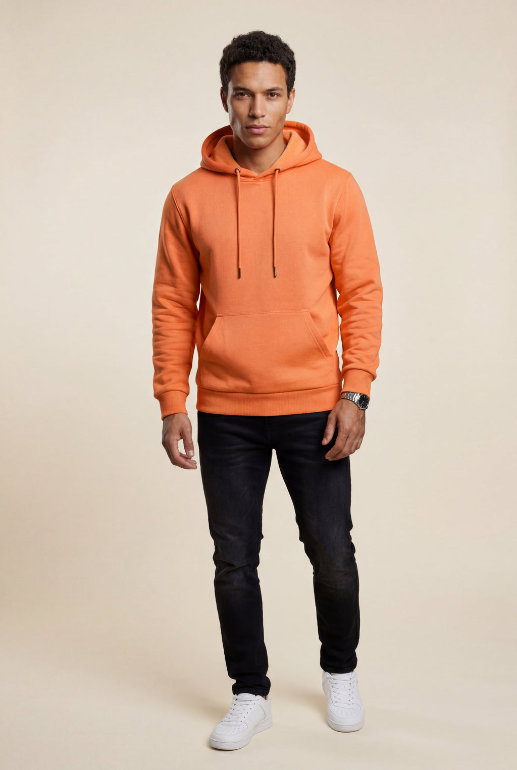 Liam | Lined Regular Fit Pullover Pocket Hoodie