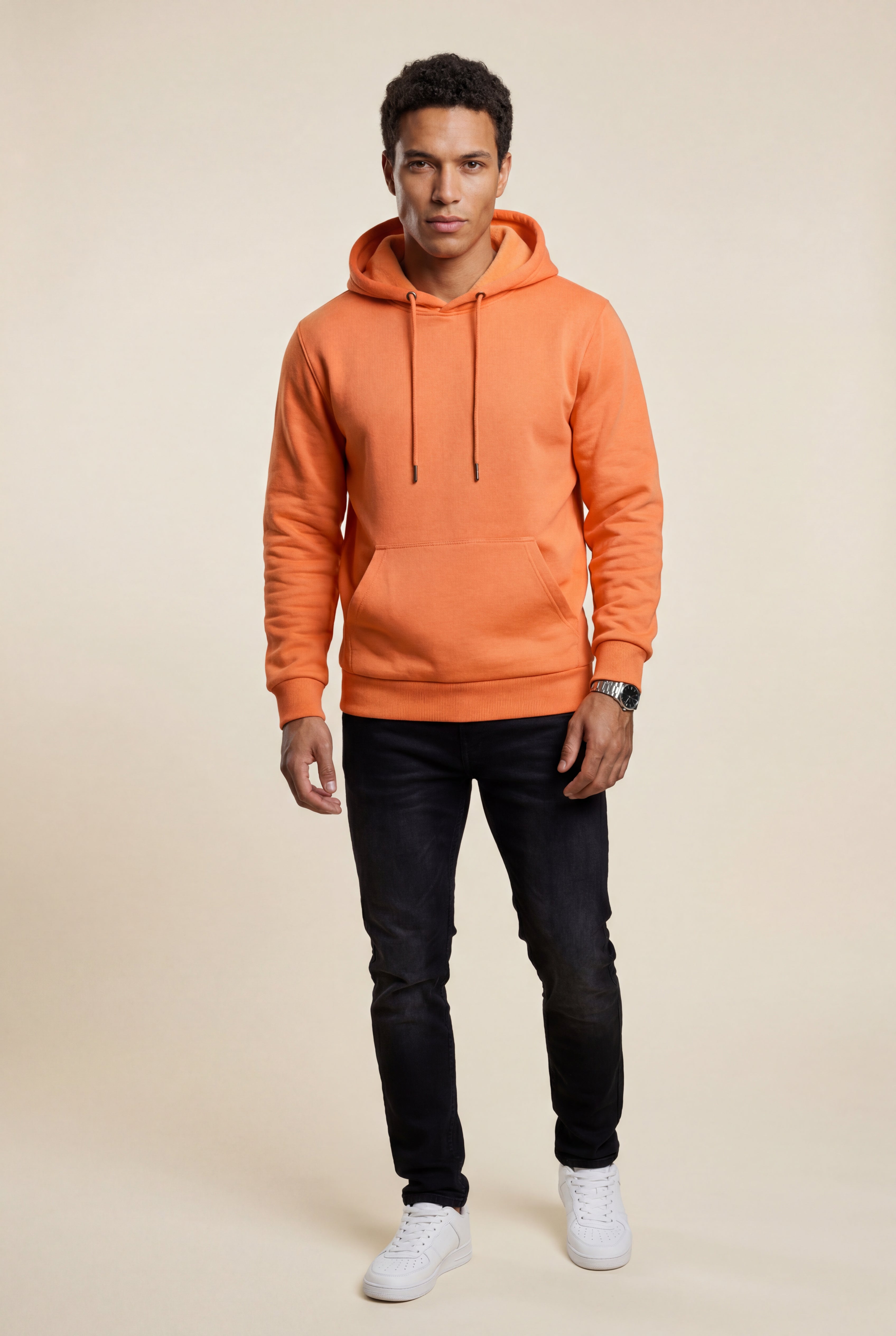 Liam | Lined Regular Fit Pullover Pocket Hoodie