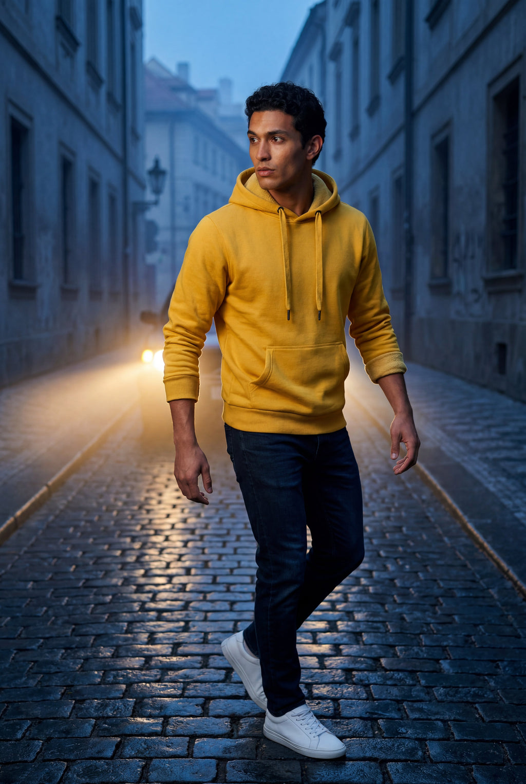 Liam | Lined Regular Fit Pullover Pocket Hoodie