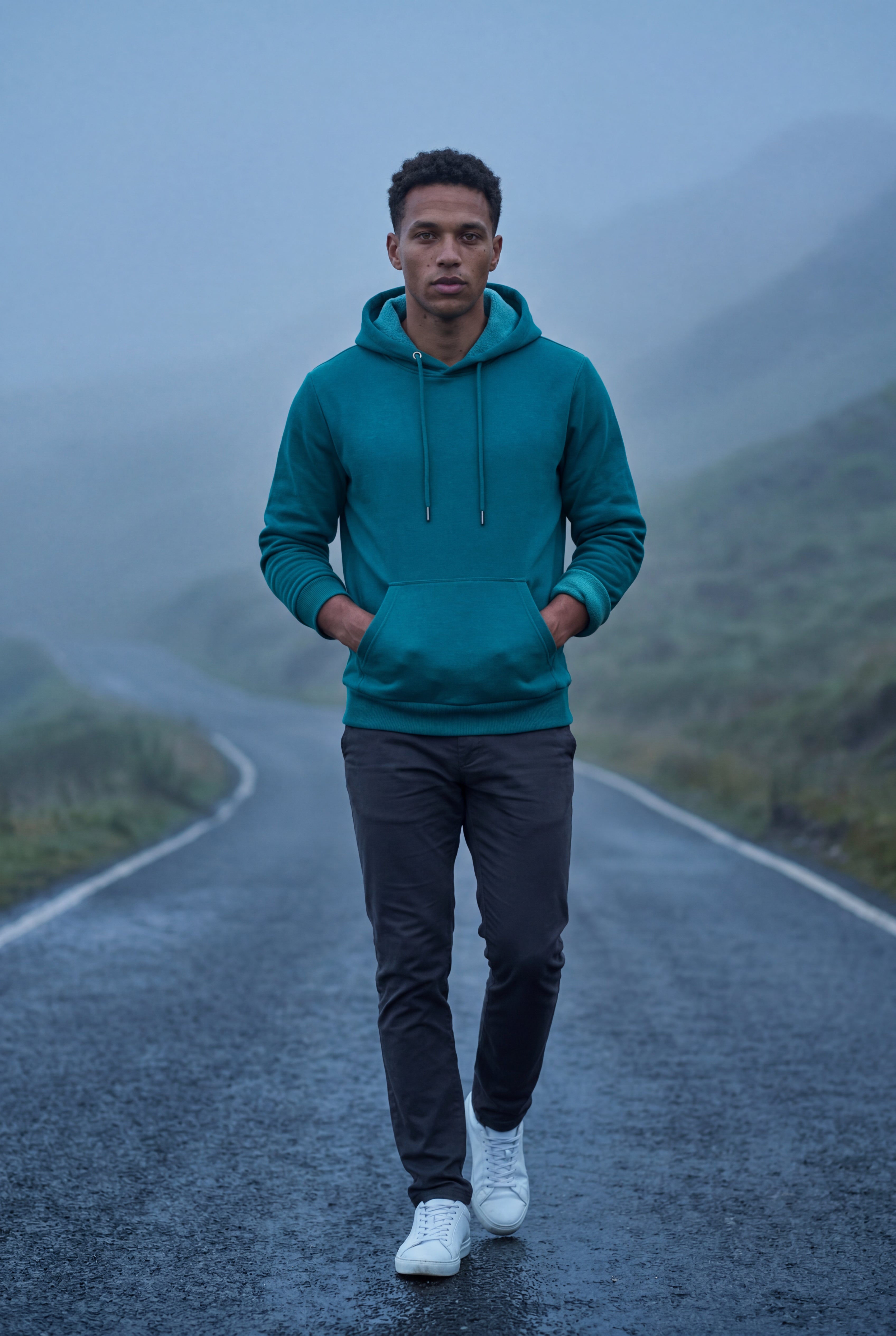 Liam | Lined Regular Fit Pullover Pocket Hoodie