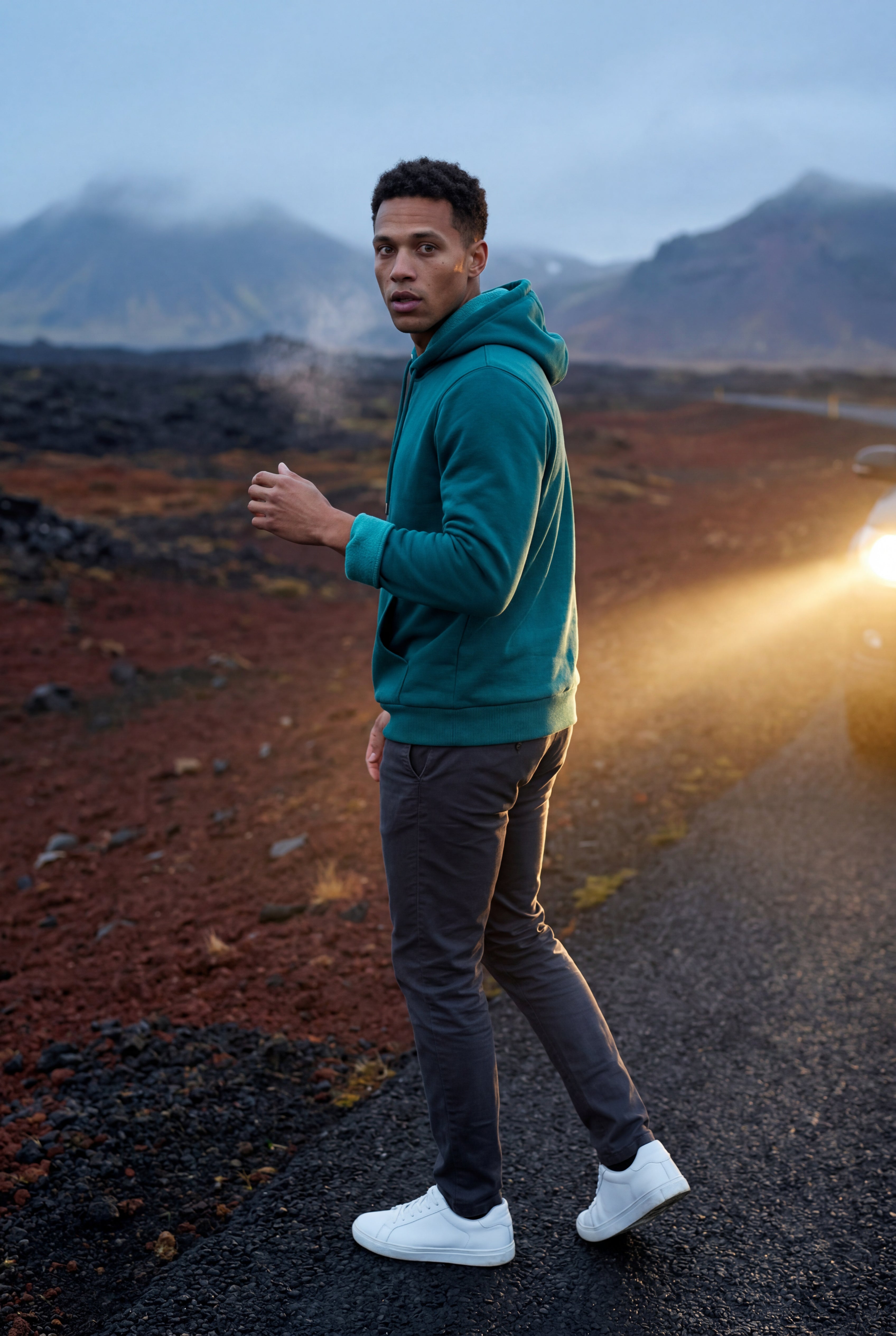 Liam | Lined Regular Fit Pullover Pocket Hoodie