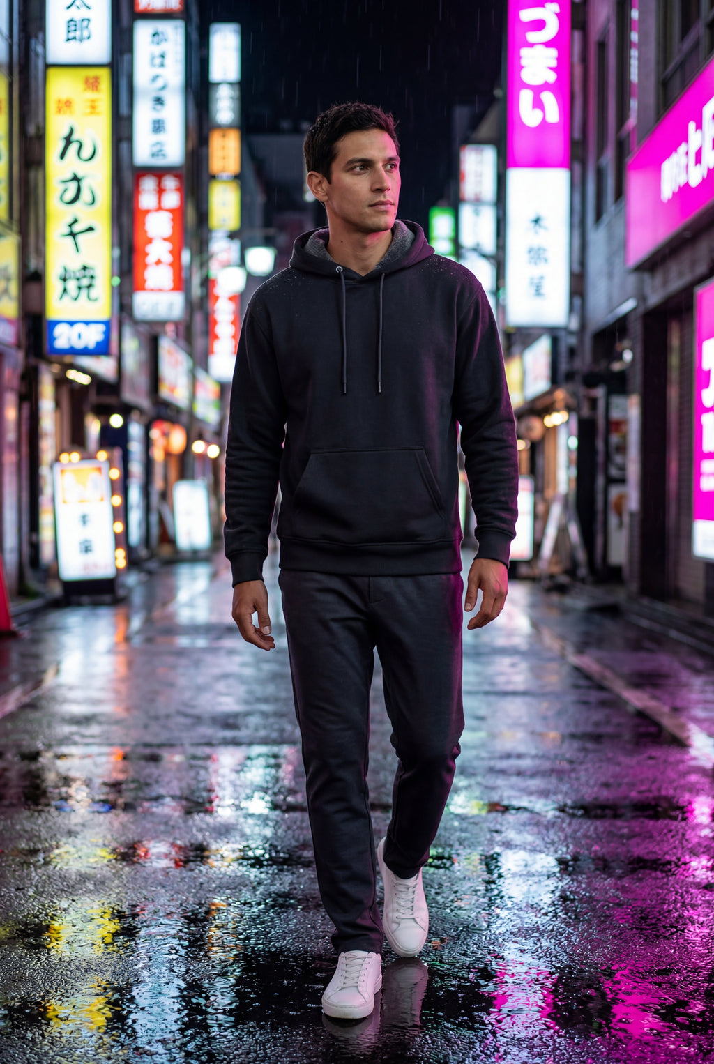 Liam | Lined Regular Fit Pullover Pocket Hoodie