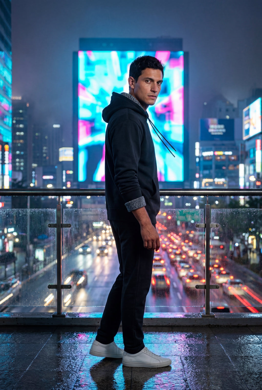 Liam | Lined Regular Fit Pullover Pocket Hoodie
