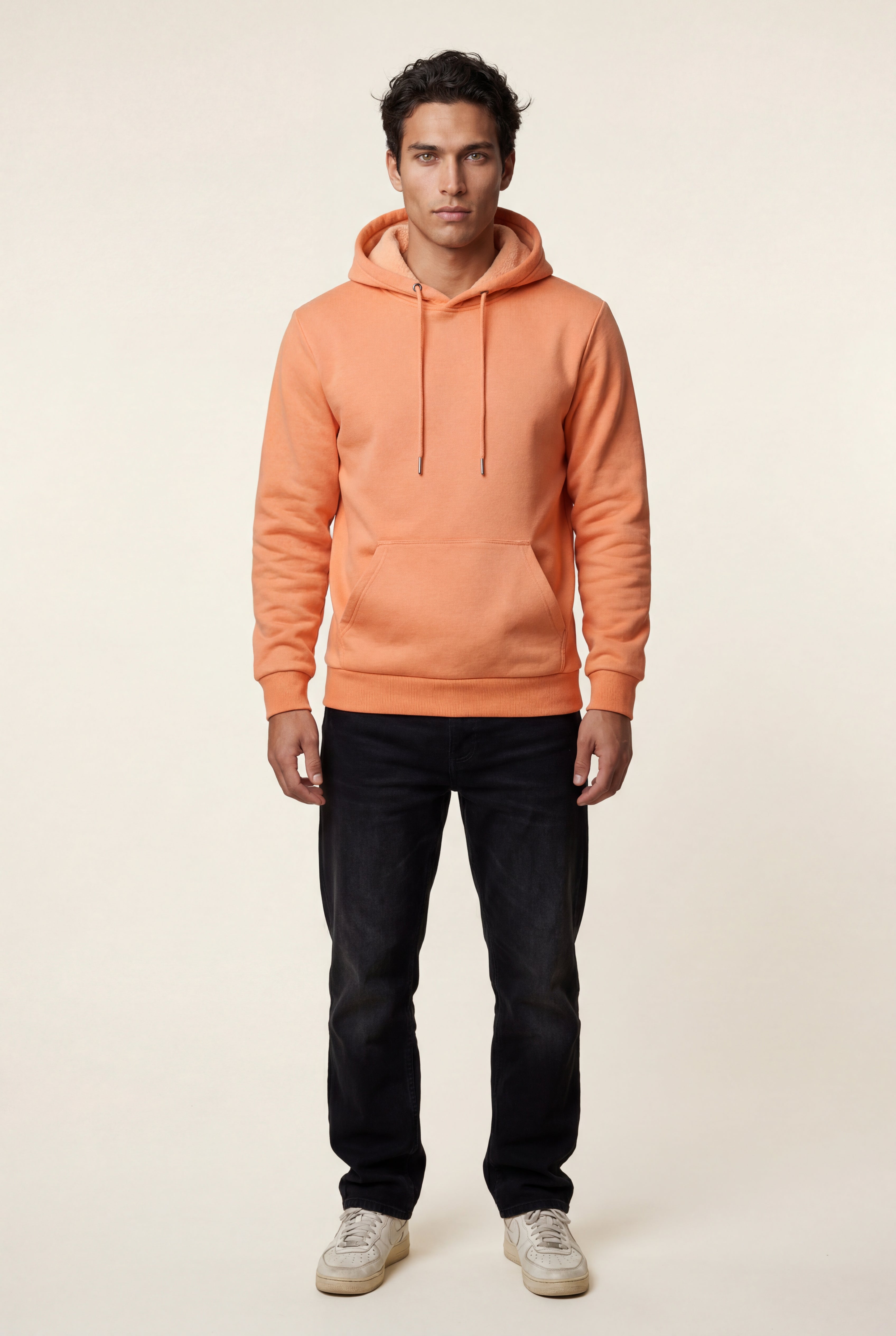 Liam | Lined Regular Fit Pullover Pocket Hoodie