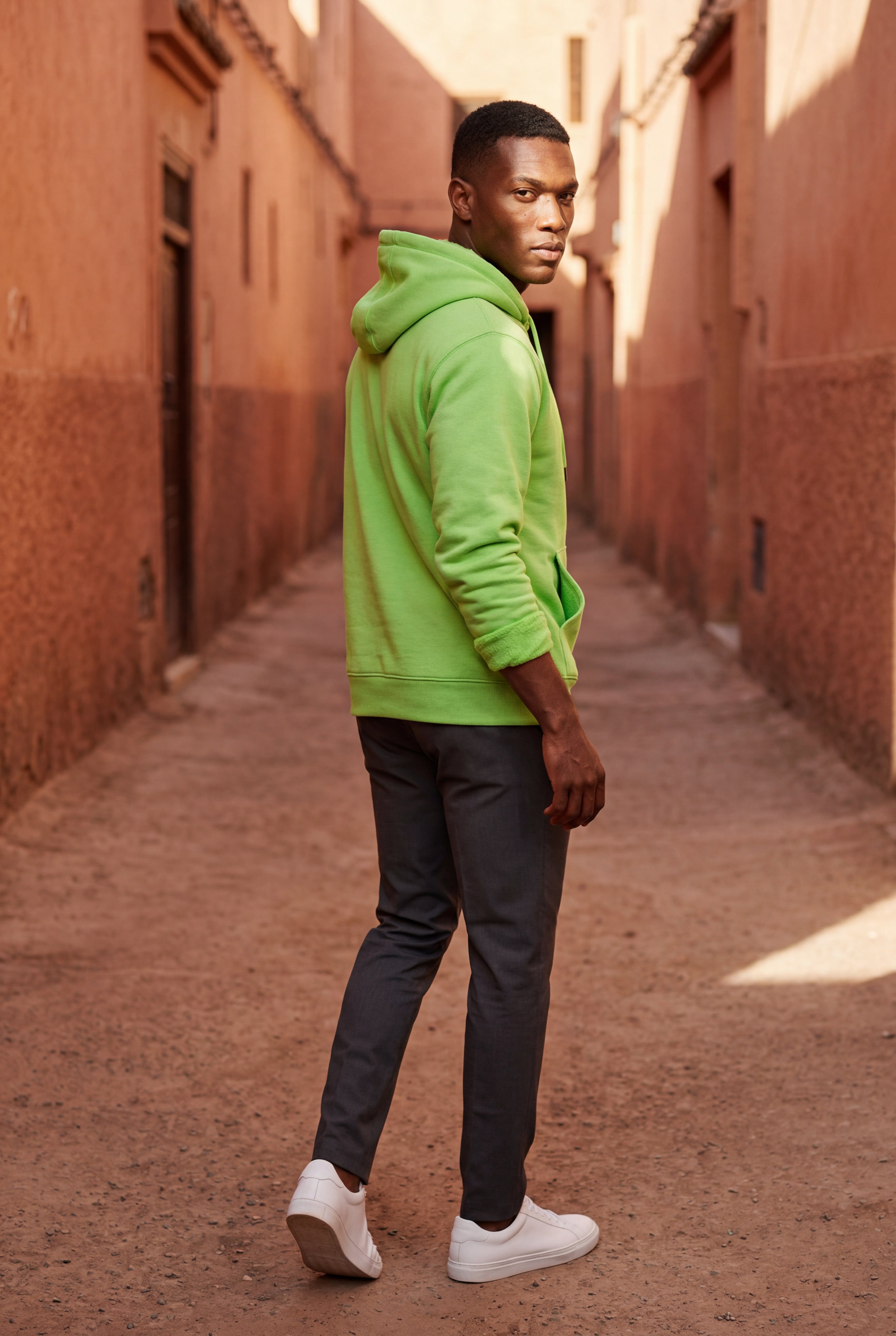 Liam | Lined Regular Fit Pullover Pocket Hoodie