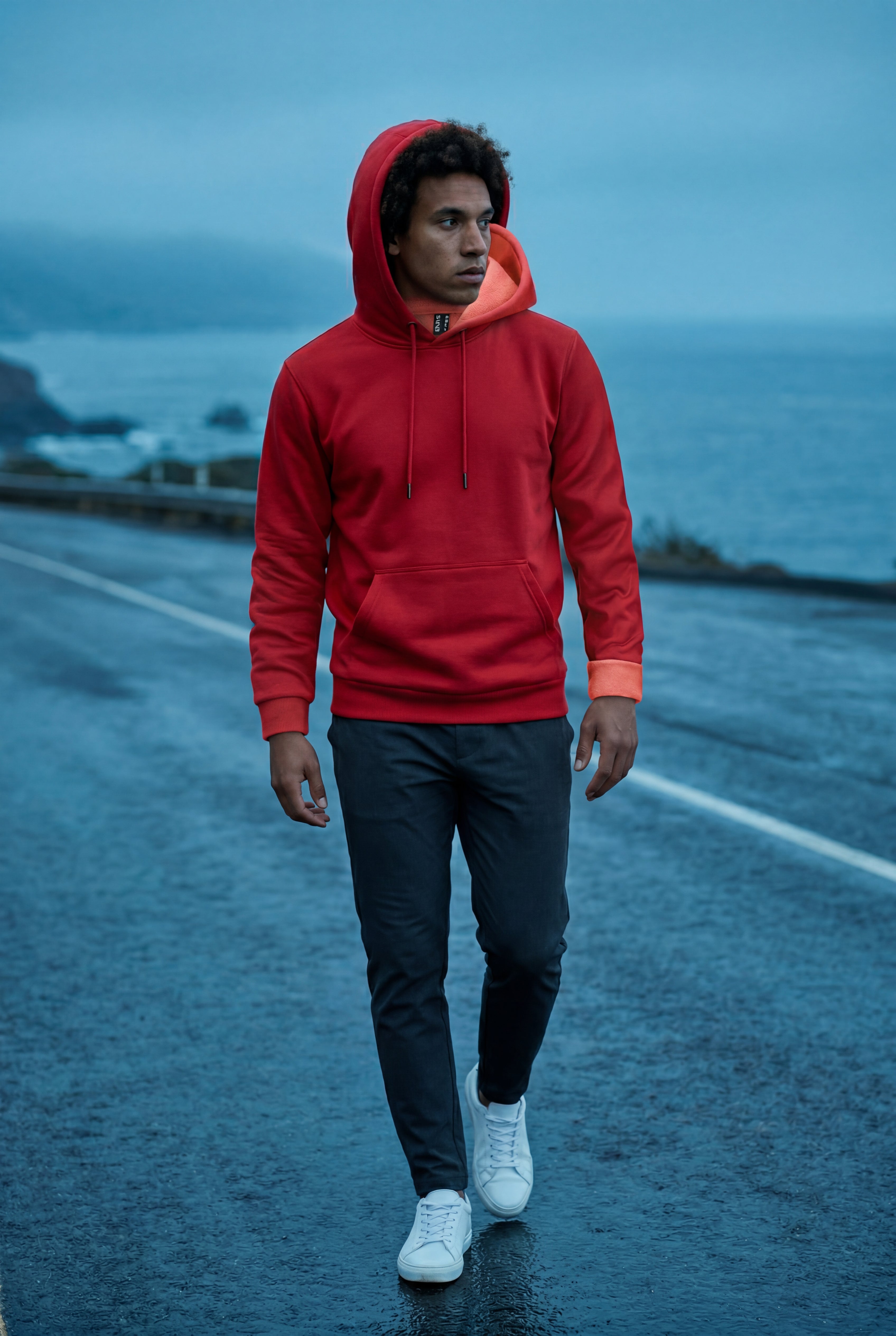 Liam | Lined Regular Fit Pullover Pocket Hoodie