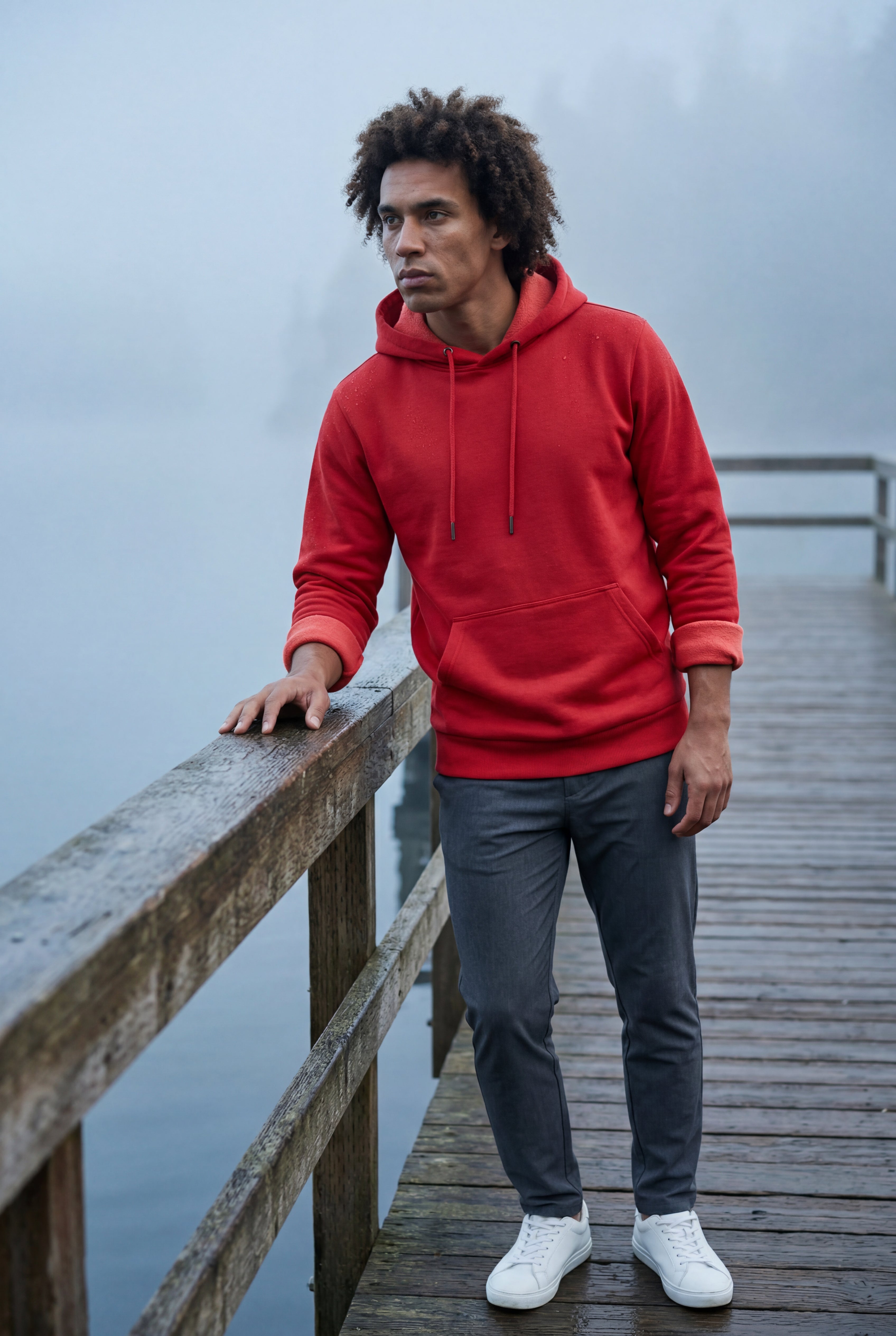 Liam | Lined Regular Fit Pullover Pocket Hoodie