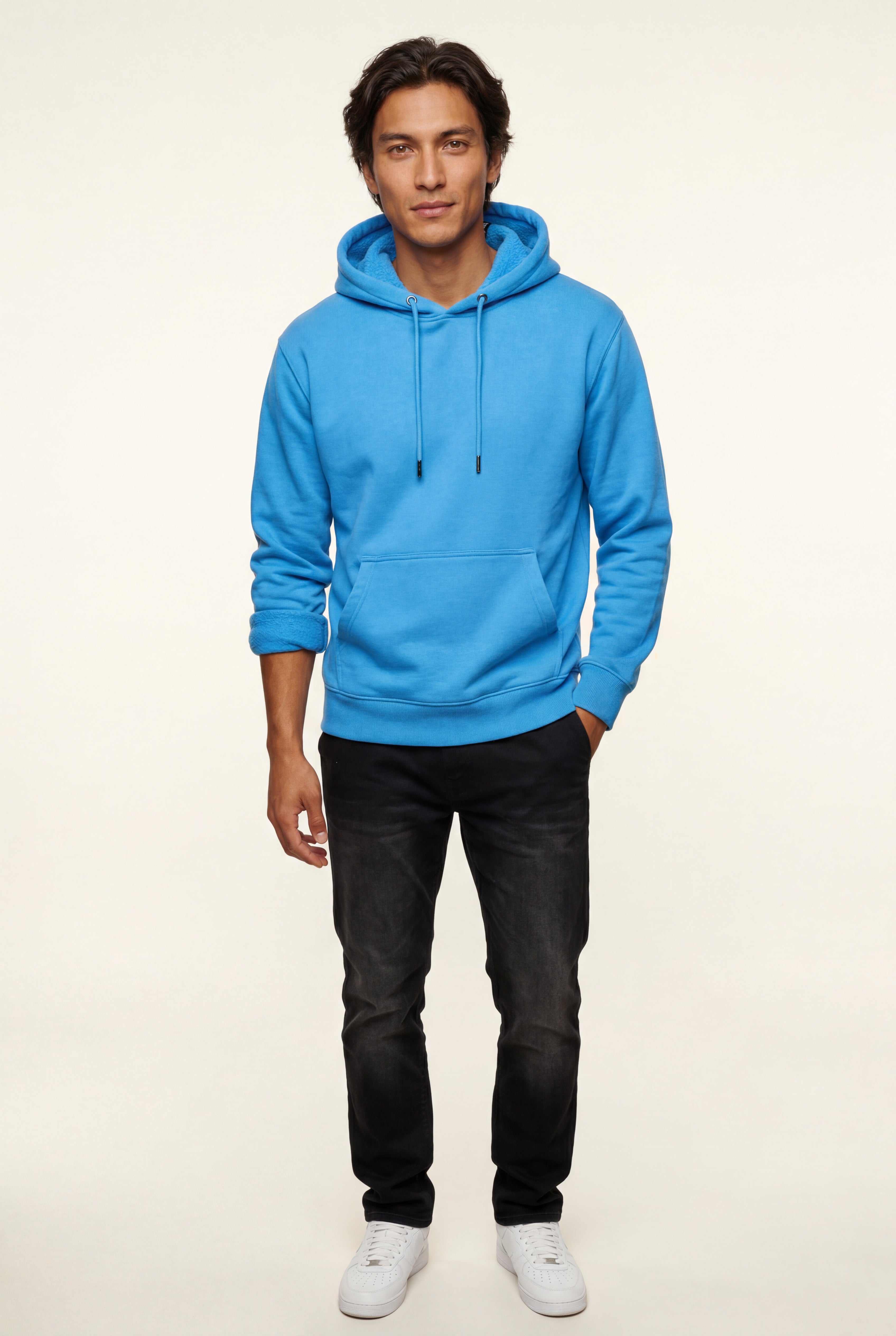 Liam | Lined Regular Fit Pullover Pocket Hoodie