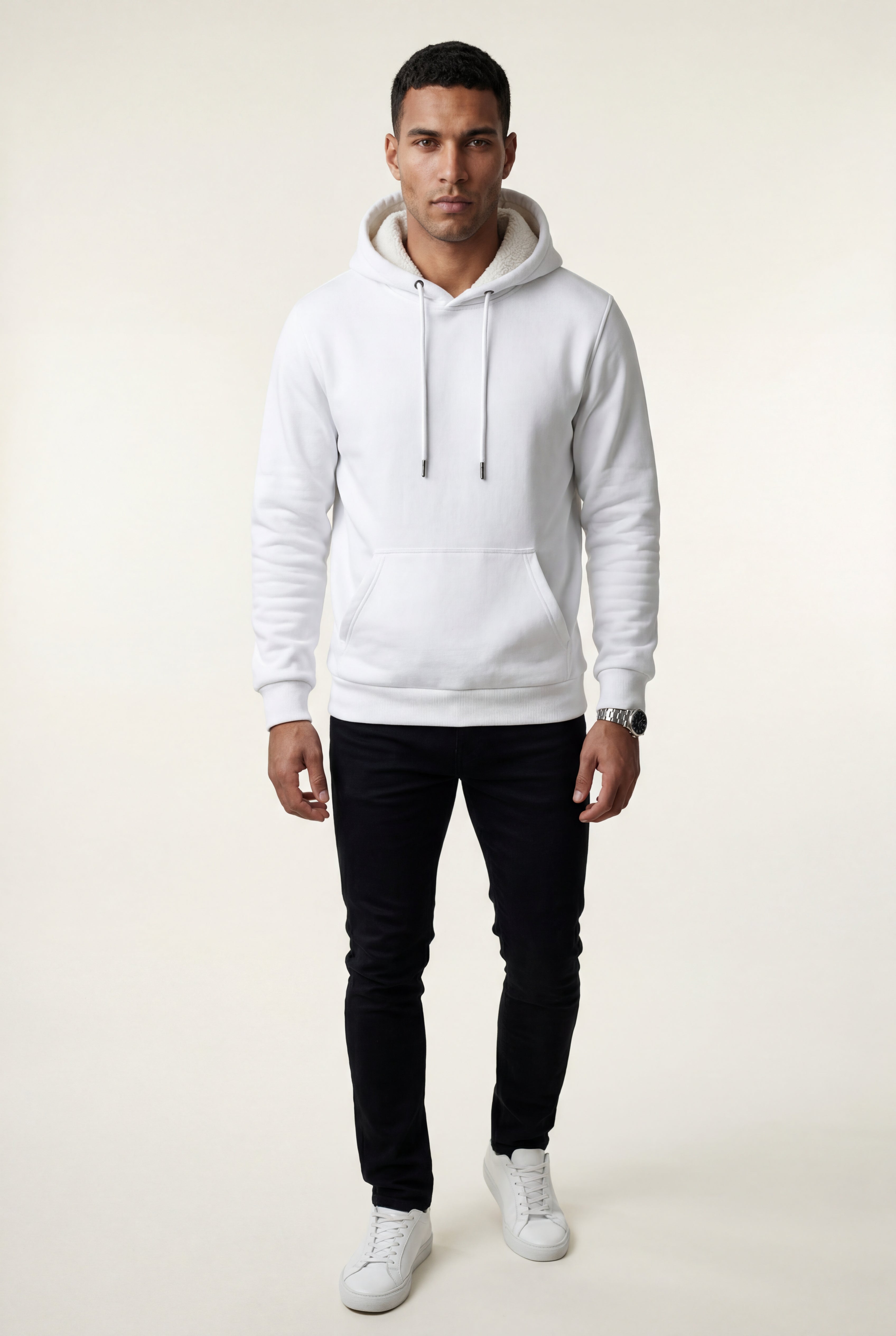 Liam | Lined Regular Fit Pullover Pocket Hoodie