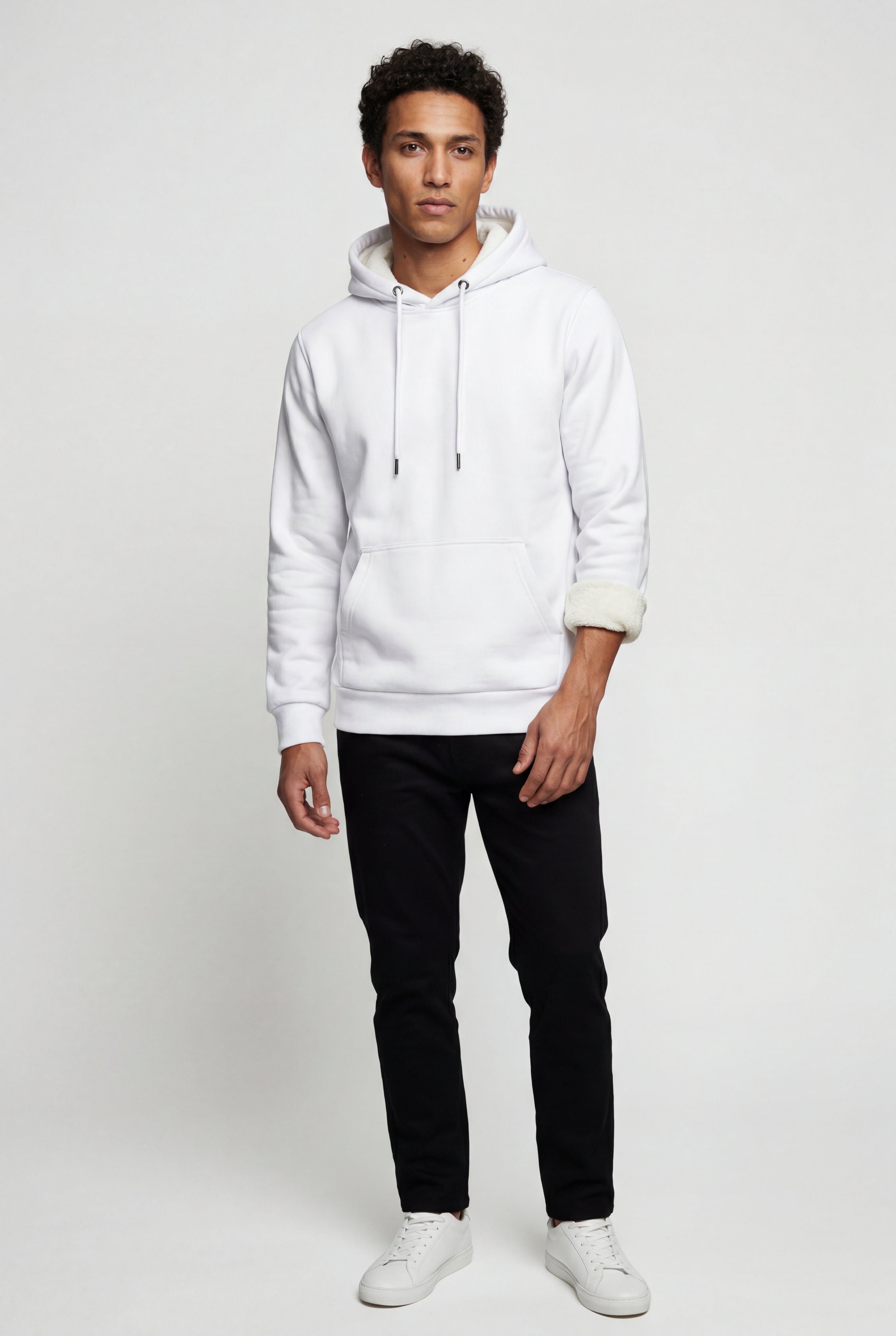 Liam | Lined Regular Fit Pullover Pocket Hoodie