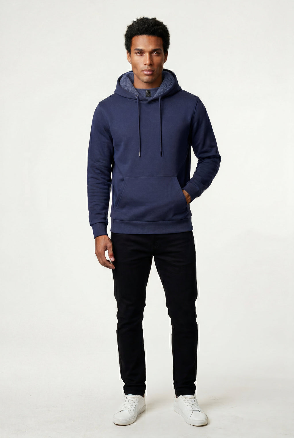 Liam | Lined Regular Fit Pullover Pocket Hoodie