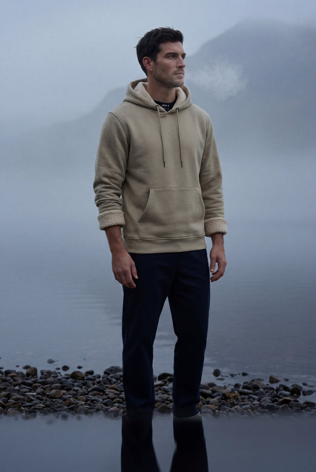 Liam | Lined Regular Fit Pullover Pocket Hoodie