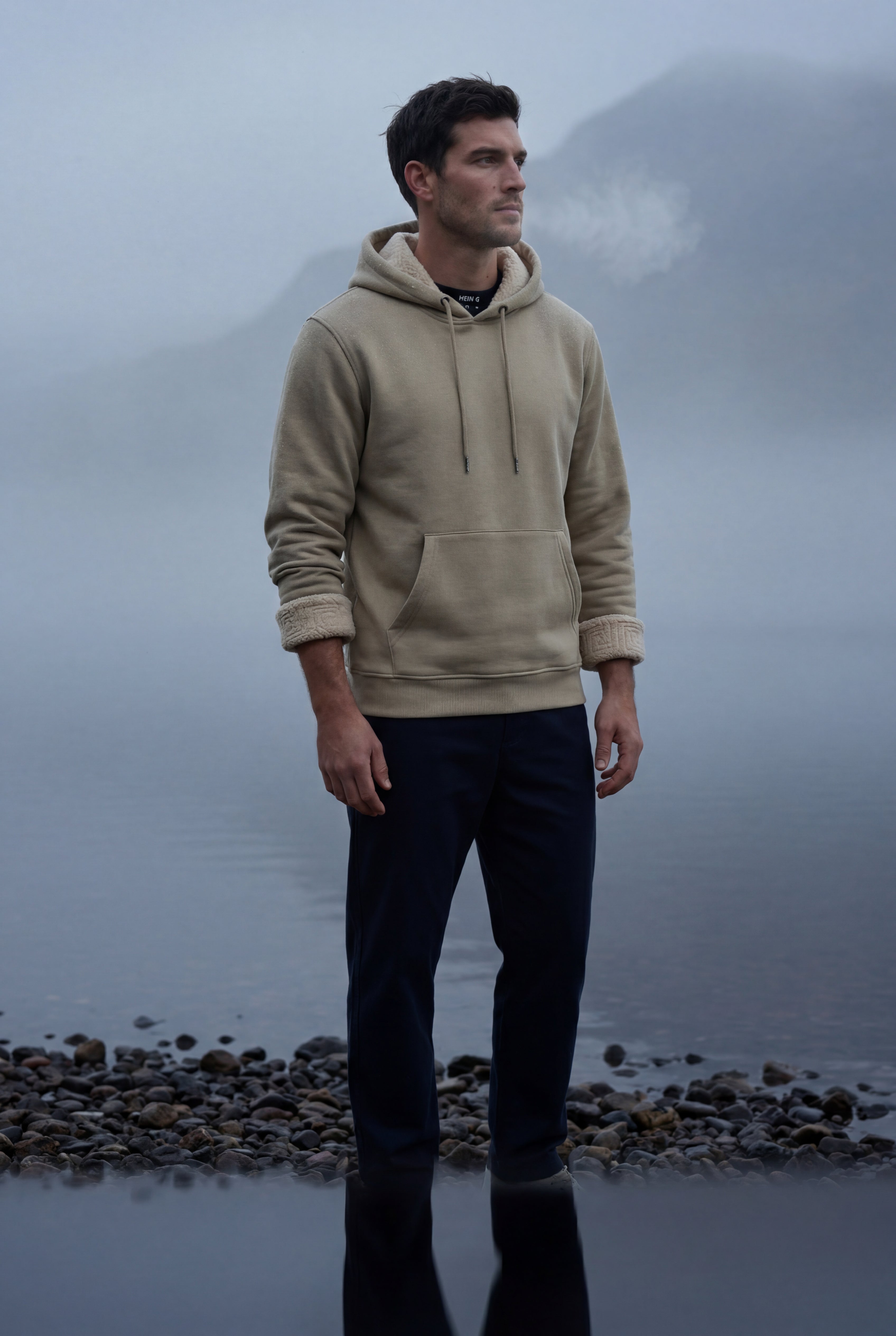 Liam | Lined Regular Fit Pullover Pocket Hoodie