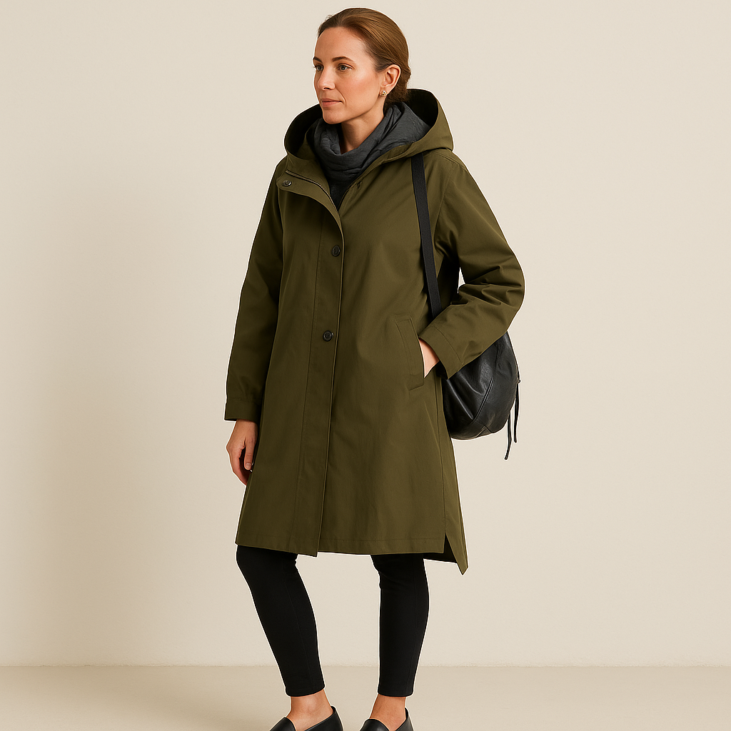 Julia | Autumn – Soft Cottonfeel – Long Coat