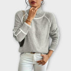 Aurora Melis - Casual High Neck Sweater