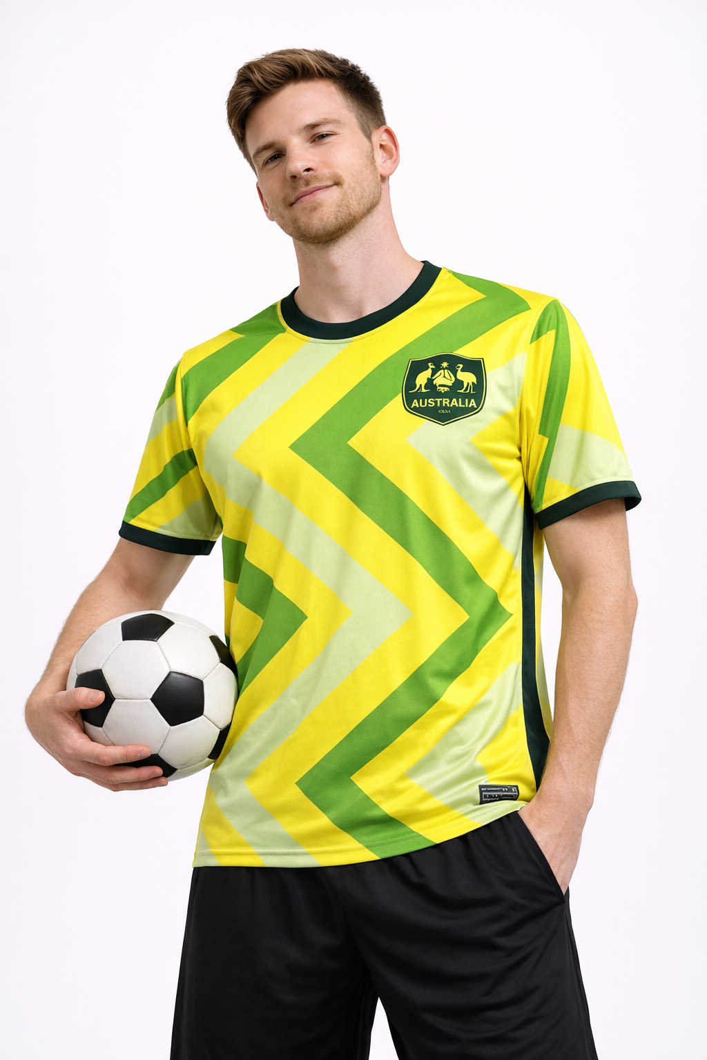 Elcevi | Men's Australia Football Shirt – 2026 World Cup Style