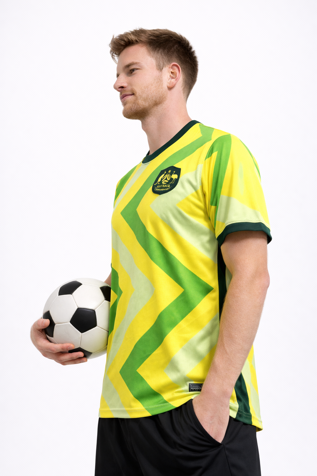 Elcevi | Men's Australia Football Shirt – 2026 World Cup Style