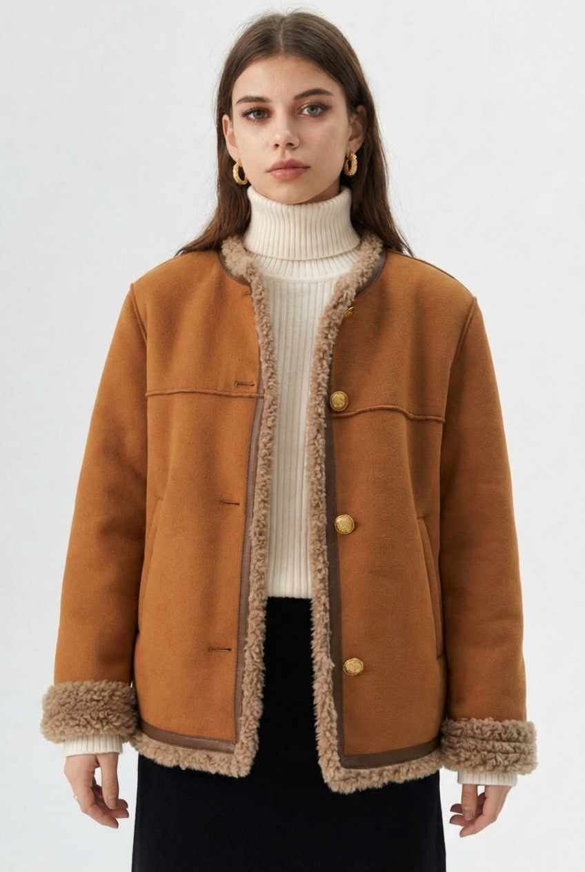 Lisa | Shearling Jacket
