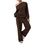 Lily | Sporty Casual Two-Piece Set with Off-Shoulder Design