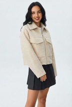 Noa | Tweed Zip Jacket