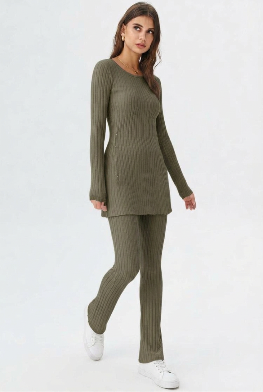 Noa | Ribbed Lounge Set