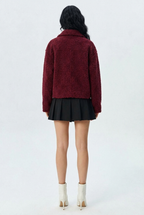 Noa | Tweed Zip Jacket
