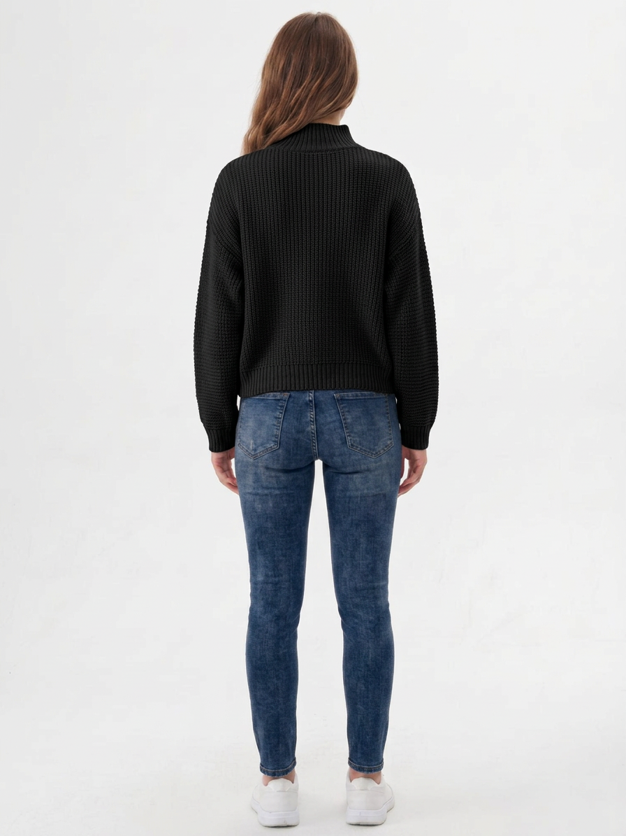 Lina | Knit Turtleneck Sweater