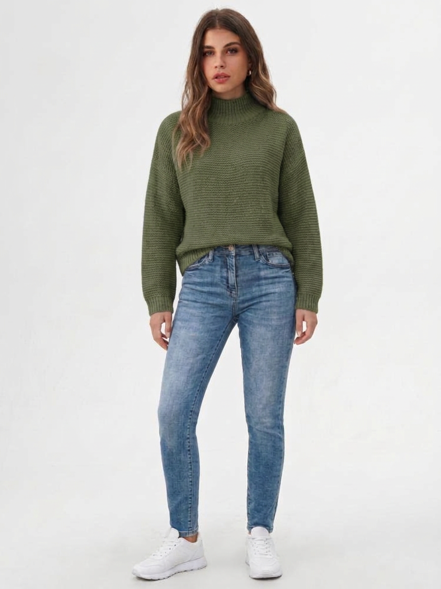 Lina | Knit Turtleneck Sweater