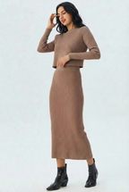 Lisa | Ribbed Knit Set