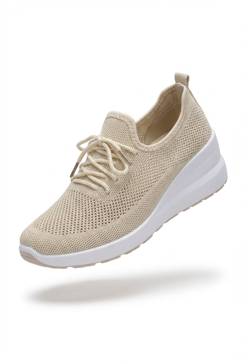 Lia | Breathable Platform Walking Sneakers