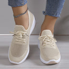 Lia | Breathable Platform Walking Sneakers