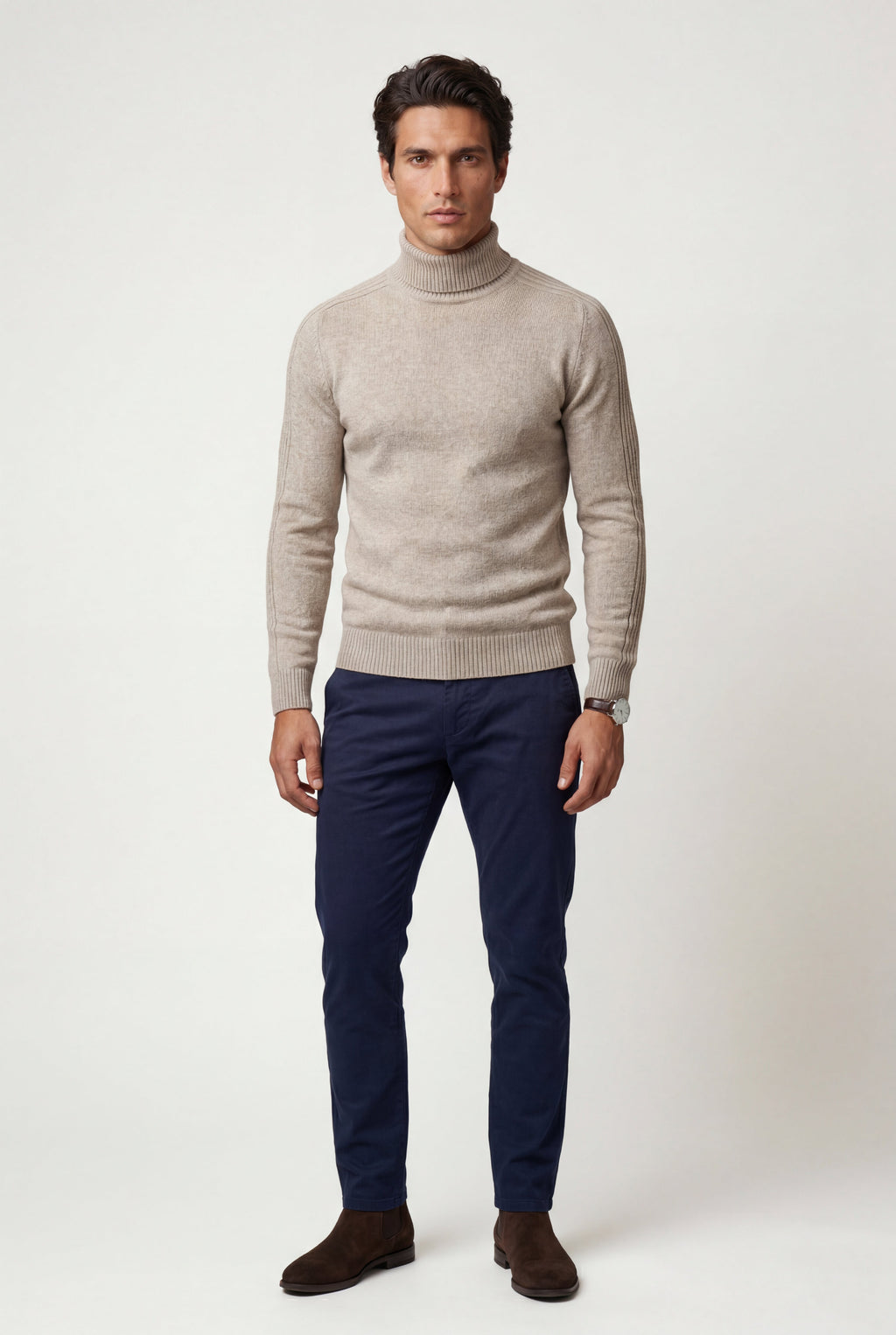 Gio | Classic Slim Fit Turtleneck Sweater