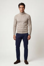 Gio | Classic Slim Fit Turtleneck Sweater