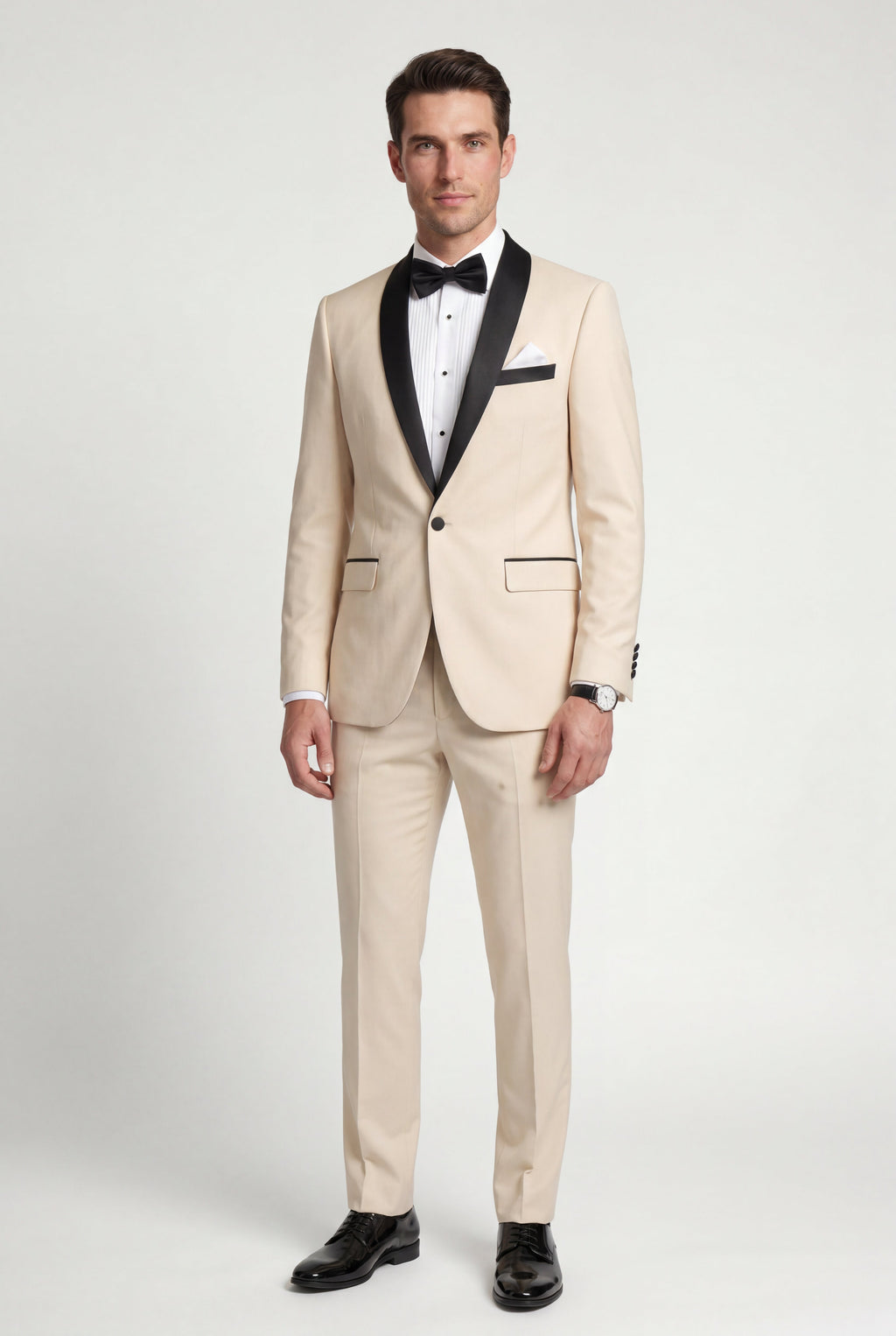 Liam | Contrasting Shawl Lapel Tuxedo Suit