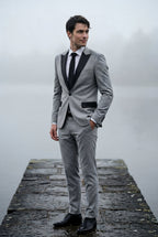 Liam | Contrasting Shawl Lapel Tuxedo Suit