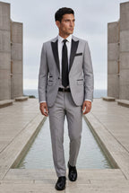 Liam | Contrasting Shawl Lapel Tuxedo Suit