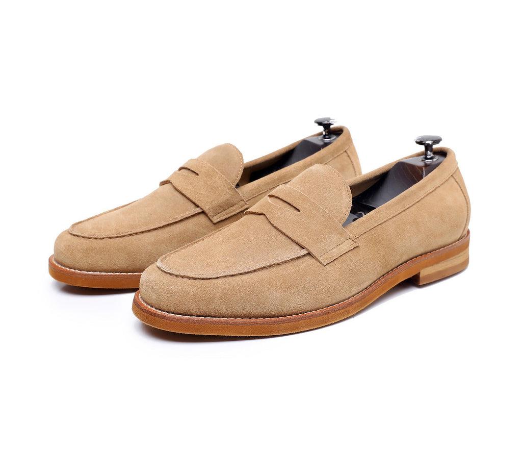 Liam | Finish Classic Penny Loafers with Almond Toe