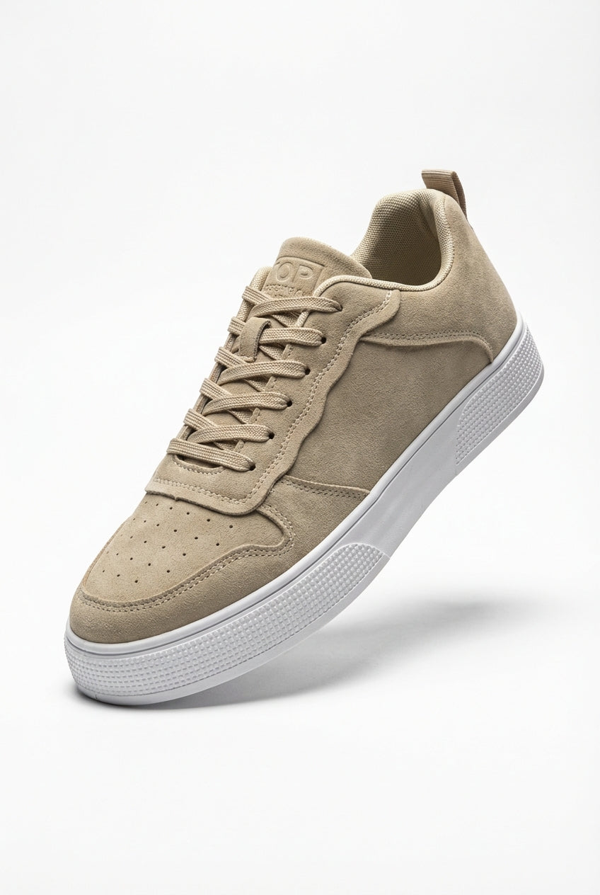 Liam | Minimalist Low Top Sneakers with Chunky Textured Sole