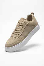 Liam | Minimalist Low Top Sneakers with Chunky Textured Sole