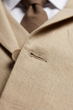 Gio | Slim-fit Three-piece Wedding Suit with Notch Lapel Blazer