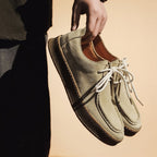 Gio | Structured Moc Toe Lace-up Casual Shoes