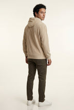 Liam | Texture Hooded Pullover Jacket with Kangaroo Pocket
